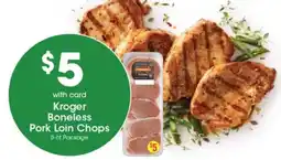 Pick'n Save Kroger Boneless Pork Loin Chops offer