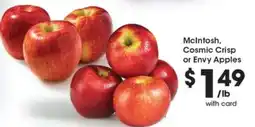 Pick'n Save McIntosh, Cosmic Crisp or Envy Apples offer