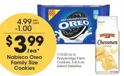 Pick'n Save Nabisco Oreo Family Size Cookies offer