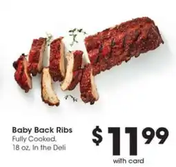 Pick'n Save Baby Back Ribs offer