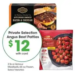 Pick'n Save Private Selection Angus Beef Patties offer