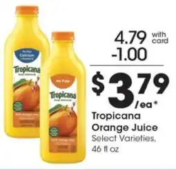 Pick'n Save Tropicana Orange Juice offer