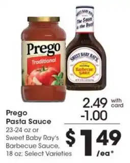 Pick'n Save Prego Pasta Sauce offer