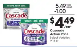 Pick'n Save Cascade Action Pacs offer