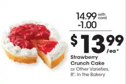 Pick'n Save Strawberry Crunch Cake offer