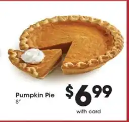 Pick'n Save Pumpkin Pie offer