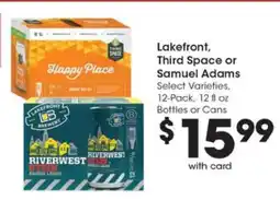 Pick'n Save Lakefront, Third Space or Samuel Adams offer
