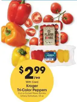 Kroger Kroger Tri-Color Peppers offer