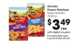 Kroger Ore-ida Frozen Potatoes offer