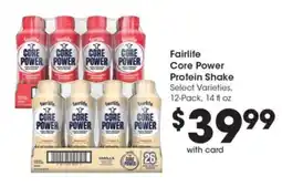Pick'n Save Fairlife Core Power Protein Shake offer