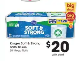 Pick'n Save Kroger Soft & Strong Bath Tissue offer