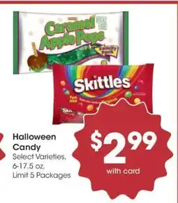 Kroger Halloween Candy offer