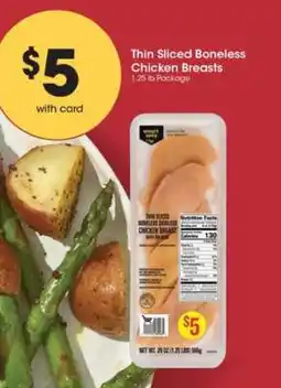 Pick'n Save Thin Sliced Boneless Chicken Breasts offer