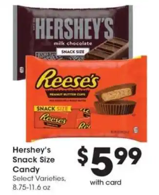 Hershey's Snack Size Candy