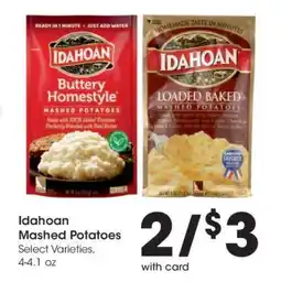 Kroger Idahoan Mashed Potatoes offer