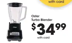 Kroger Oster Turbo Blender offer