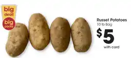 Kroger Russet Potatoes offer