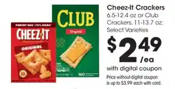Kroger Cheez • It Crackers offer