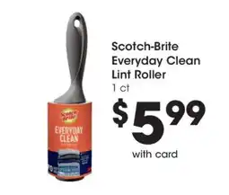 Kroger Scotch-Brite Everyday Clean Lint Roller offer