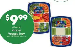 Kroger Kroger Veggie Tray offer