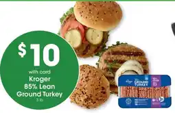 Kroger Kroger 85% Lean Ground Turkey offer