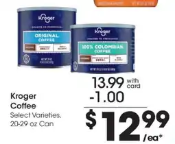 Kroger Kroger Coffee offer
