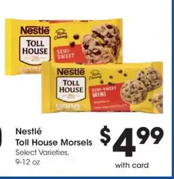 Kroger Nestlé Toll House Morsels offer