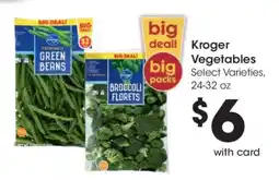 Kroger Kroger Vegetables offer