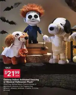 Giant Eagle Gemmy Indoor Animated Dancing or Musical Halloween Plush offer