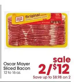 Giant Eagle Oscar Mayer Sliced Bacon offer