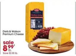 Giant Eagle Dietz & Watson Premium Cheese offer