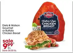 Giant Eagle Dietz & Watson Gourmet or Buffalo Chicken Breast offer