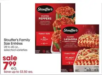 Stouffer's Family Size Entrées