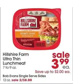 Giant Eagle Hillshire Farm Ultra Thin Lunchmeat offer