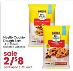 Giant Eagle Nestlé Cookie Dough Bars offer