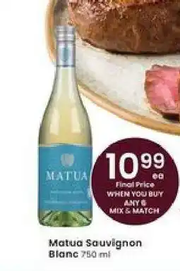 Albertsons Matua Sauvignon Blanc offer