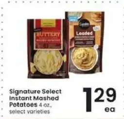 Albertsons Signature SELECT Instant Mashed Potatoes offer