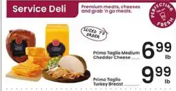 Albertsons Primo Taglio Medium Cheddar Cheese offer