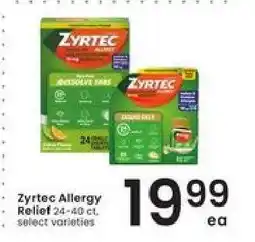 Albertsons Zyrtec Allergy Relief offer