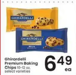 Albertsons Ghirardelli Premium Baking Chips offer
