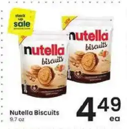 Albertsons Nutella Biscuits offer