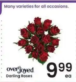 Albertsons overjoyed Darling Roses offer