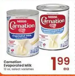 Albertsons Carnation Evaporated Milk offer