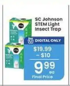 Albertsons SC Johnson STEM Light Insect Trap offer