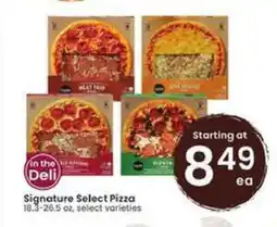 Albertsons Signature SELECT Pizza offer