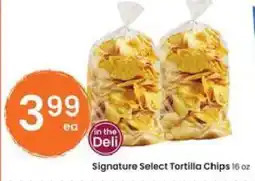 Albertsons Signature Select Tortilla Chips offer