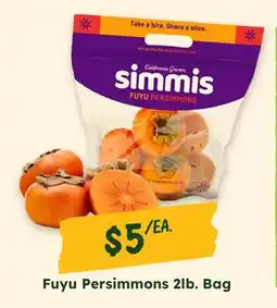 Sprouts Farmers Market Fuyu Persimmons offer