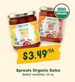Sprouts Farmers Market Sprouts Organic Salsa offer