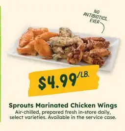 Sprouts Farmers Market Sprouts Marinated Chicken Wings offer