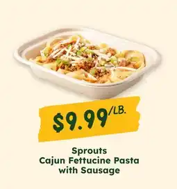 Sprouts Farmers Market Sprouts Cajun Fettucine Pasta with Sausage offer